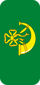 Huntingdonshire Flag Badge