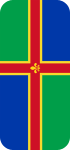 Lincolnshire Flag Badge