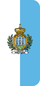 San Marino Flag Badge