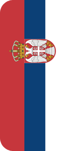 Serbia Flag Badge